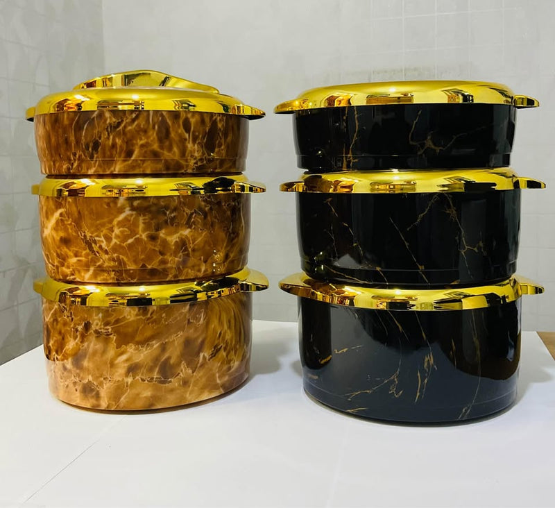 Premium 3-Piece Hotpot Food Warmer Set – Insulated Casseroles for Hot & Fresh Meals