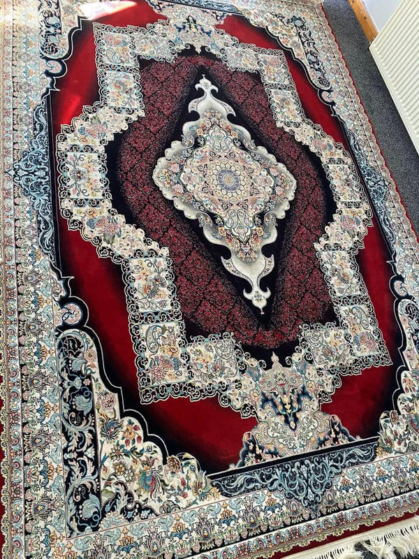 Traditional Persian Rug – Elegant Vintage Style Carpet for Home Décor