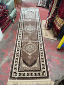 Large Turkish Runner Rug – 80x300 cm Elegant Hallway Carpet
