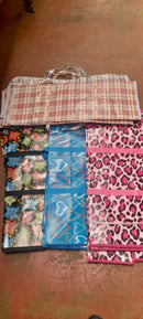 Jumbo Reusable Zipped Laundry Bag – Large, Durable Storage & Shopping Tote