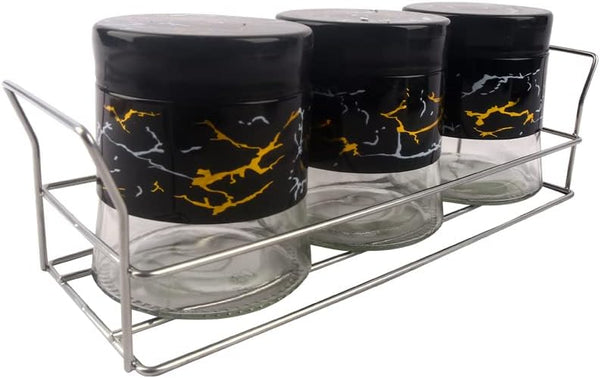 Modern Spice Jar Organizer – Sleek Storage Rack for a Neat & Tidy Kitchen