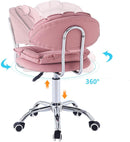 Modern Adjustable Low Back Rolling Chair