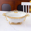 Ceramic Dinner Plates & Serving Tray Set – Elegant Tableware for Everyday & Special Occasions