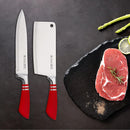 8-Piece Kitchen Knife Set with Rotary Stand – Complete Cutting Solution