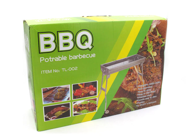 Large BBQ Grill Stand – Heavy-Duty Outdoor Grill for Parties & Home Use