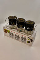 Modern Spice Jar Organizer – Sleek Storage Rack for a Neat & Tidy Kitchen