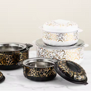 Stainless Steel Fresh Storage Pots Set of 4