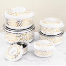 Stainless Steel Fresh Storage Pots Set of 4