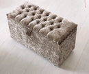 Crushed Velvet Storage Box