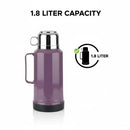 1.8L Insulated Vacuum Flask Thermos Jug with Handle