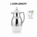 1L Stainless Steel Vacuum Flask Jug Hot Cold Insulated Thermos Pot