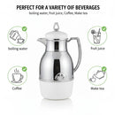 1L Stainless Steel Vacuum Flask Jug Hot Cold Insulated Thermos Pot